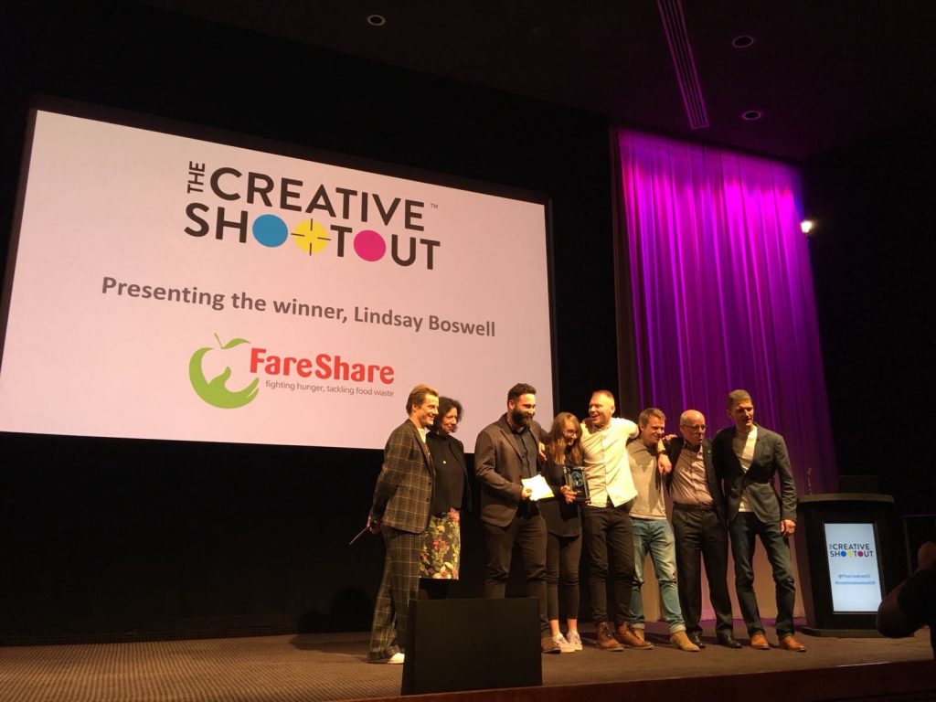Creative Shootout 2018 Raw London winners FareShare