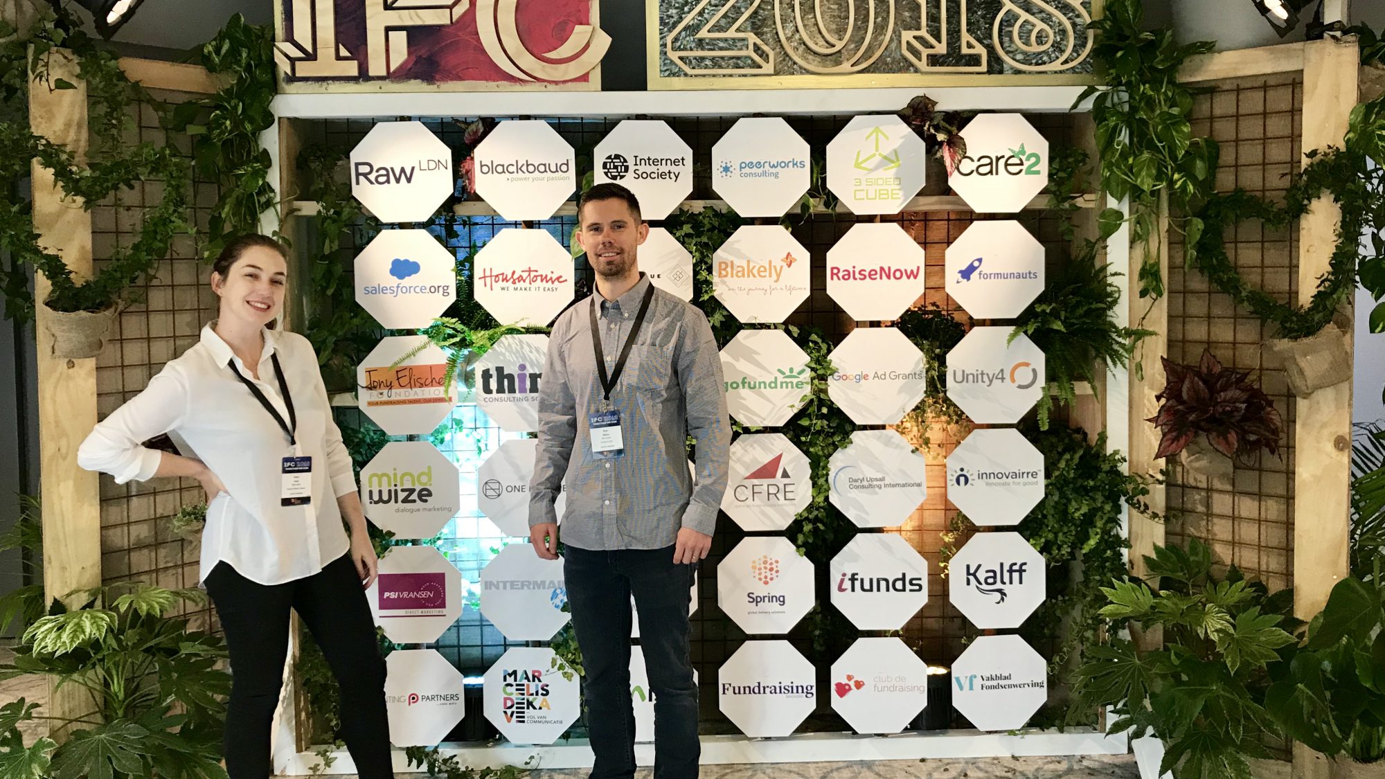 IFC 2018 Ryan Wilkins Fiona Koch Marketplace Sponsors