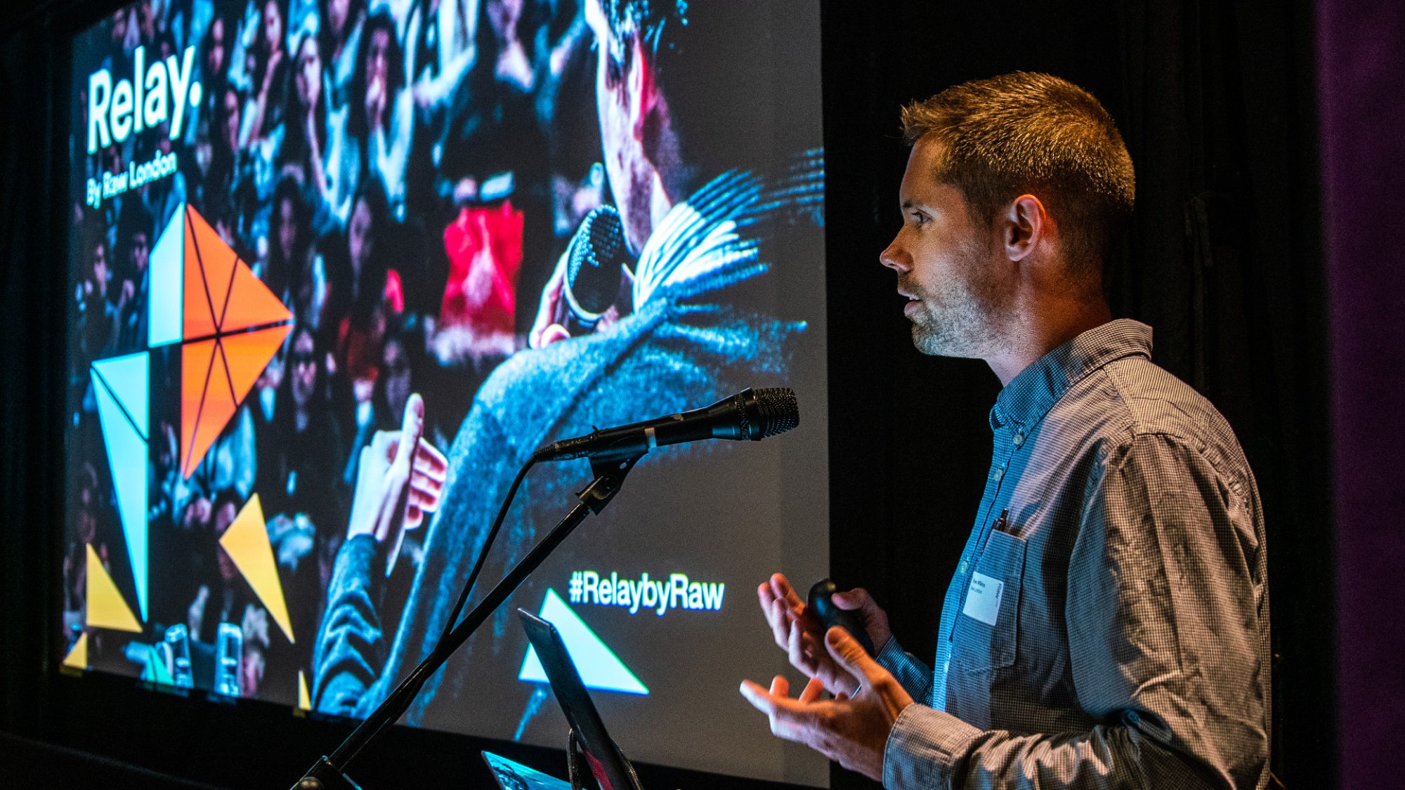 Ryan Wilkins, CEO of Raw London, hosts our Relay event in September 2019
