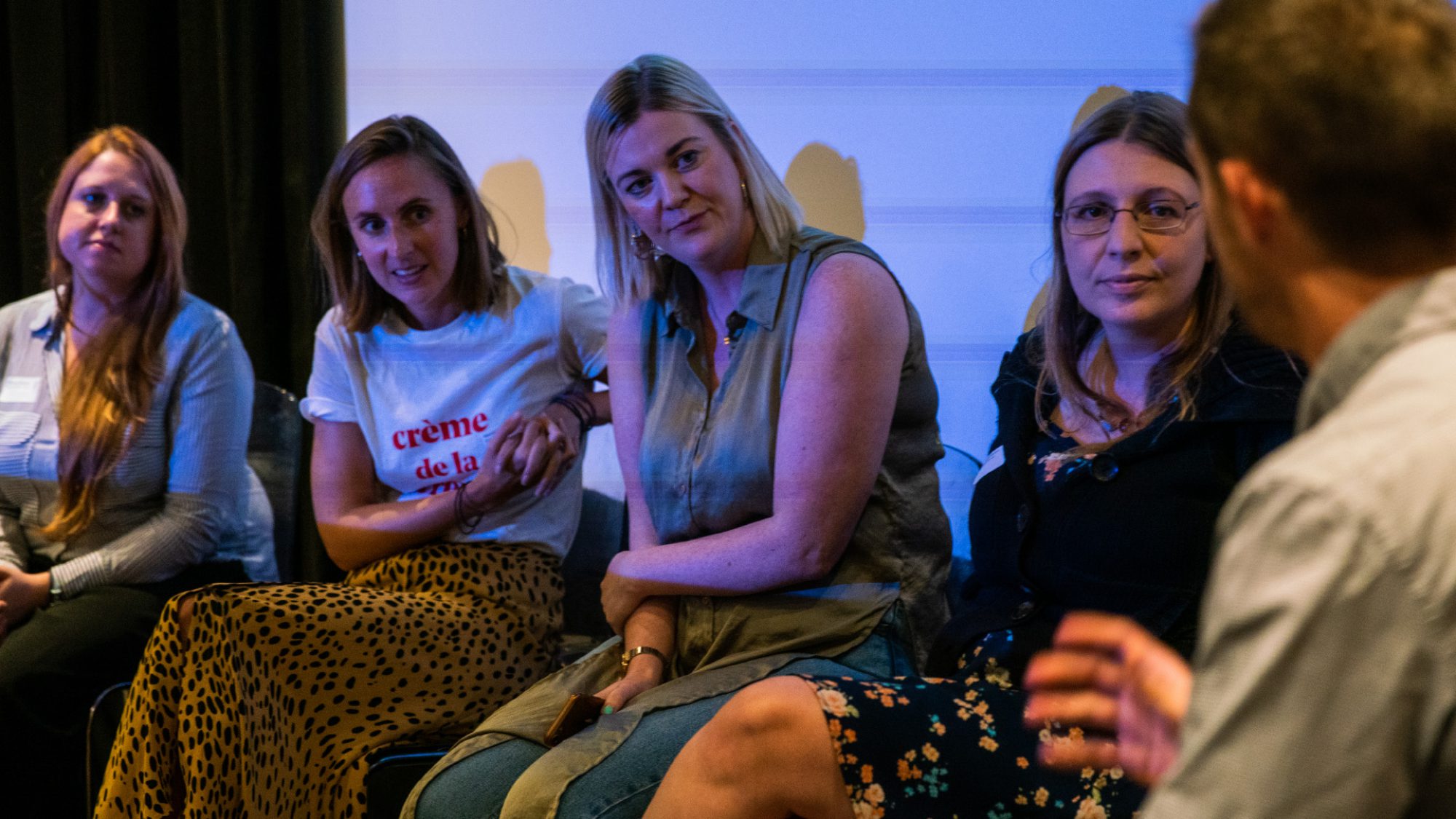 Panel speakers discuss integrated campaigns at Relay by Raw London event in September 2019