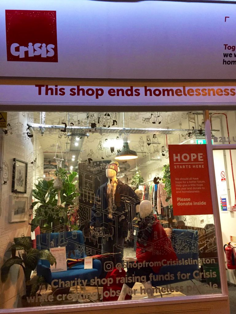 Our stores across London are getting behind homelessness campaign
