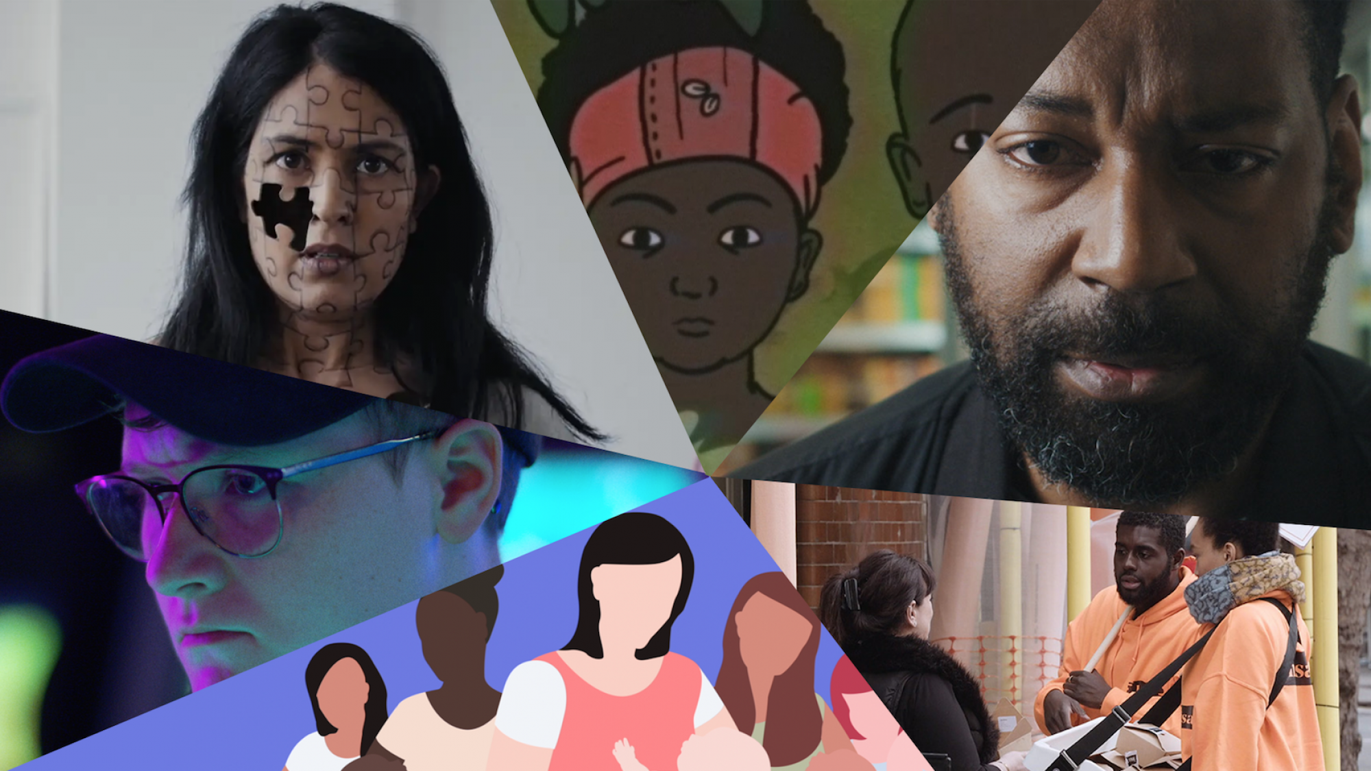A snapshot of 6 films by Raw London nominated at Charity Film Awards 2020