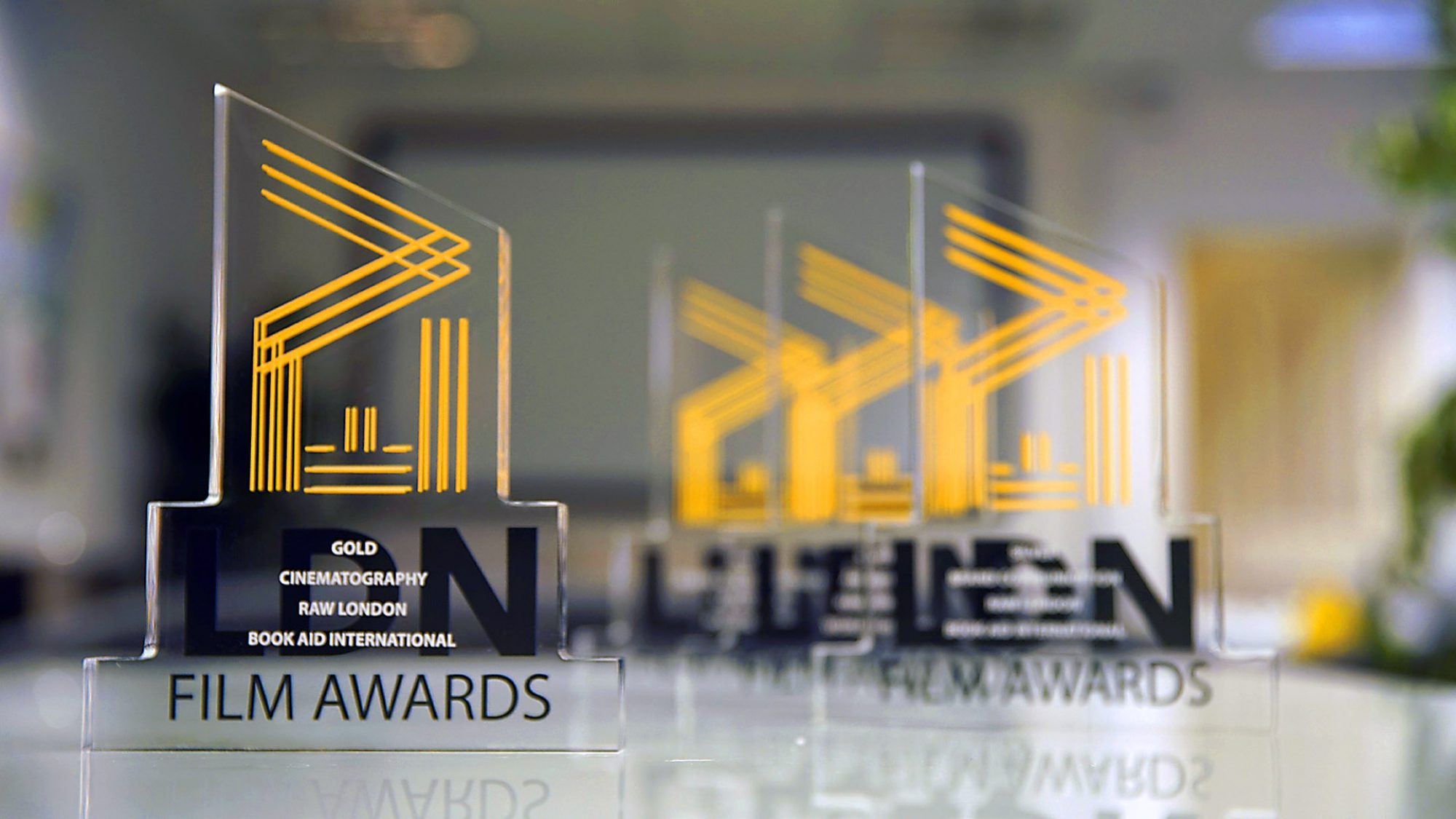 4 Trophies for Raw London at EVCOM Film Awards 2019