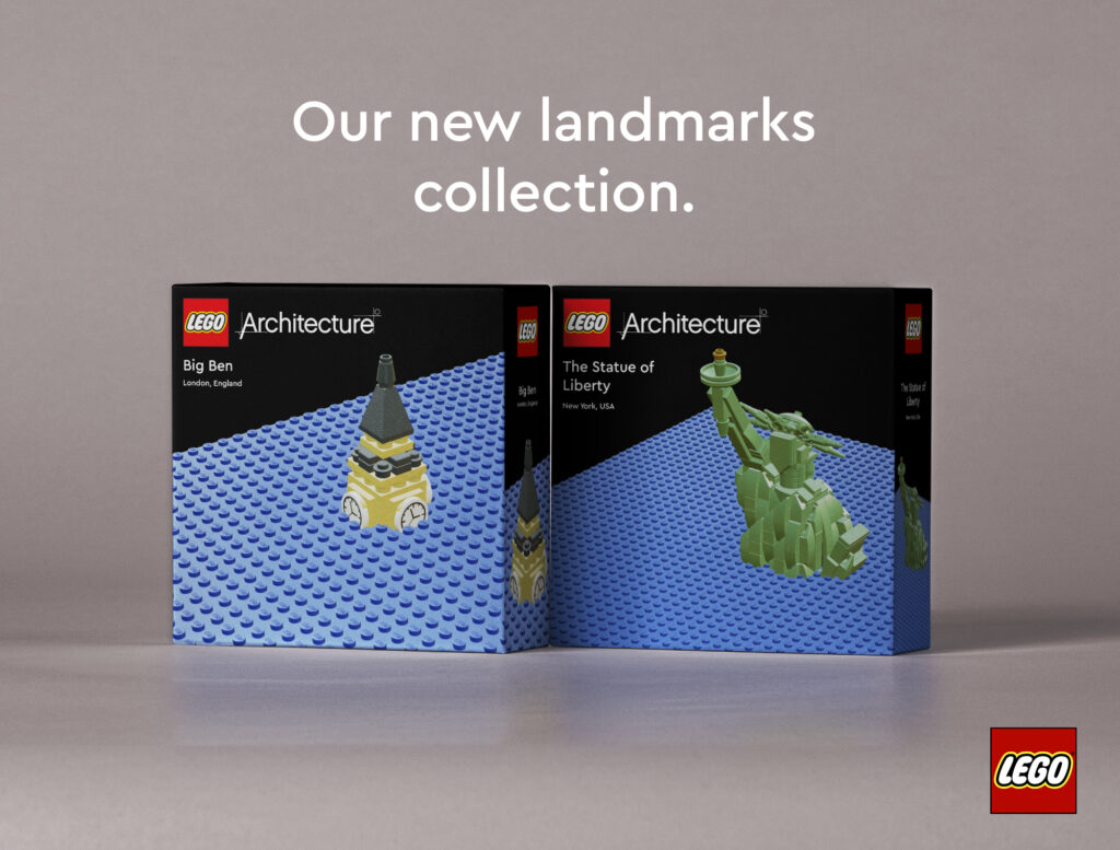 LEGO's new imagined collection features famous landmarks under water for The Drum Chip Shop Awards 2021