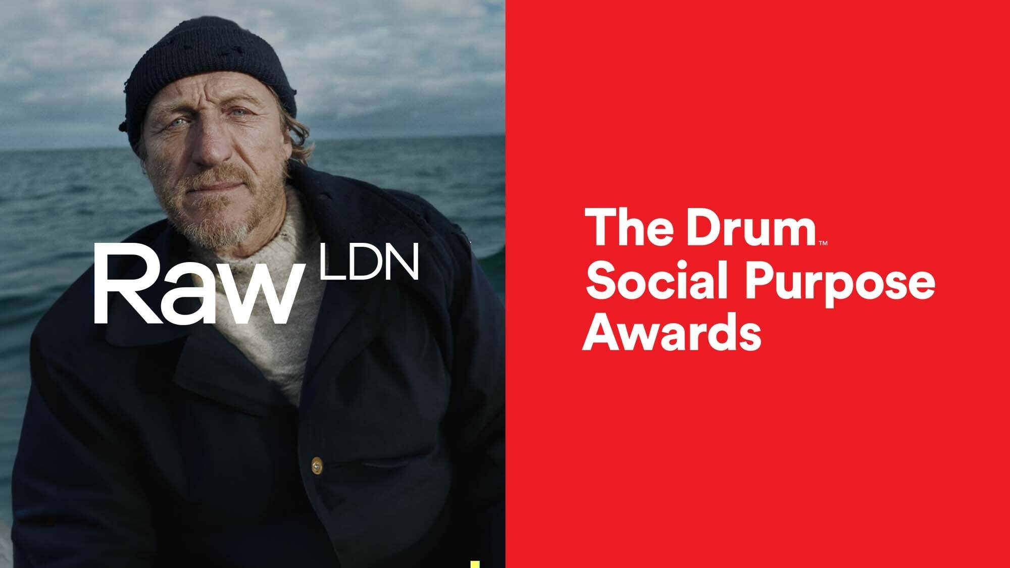 Raw London and WDC nominated at The Drum Awards for Social Purpose 2022